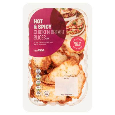 Hot & Spicy Chicken Breast Slices 160g thumbnail 2