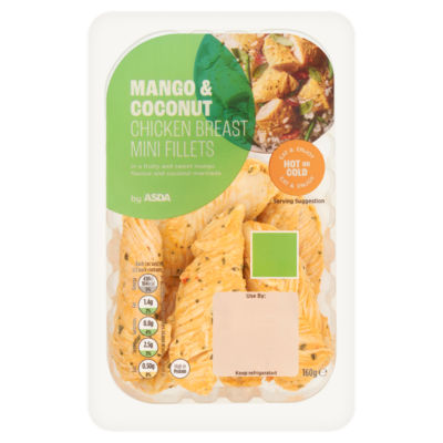 Mango & Coconut Chicken Breast Mini Fillets 160g thumbnail 2