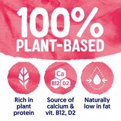 Cherry Dairy Free Soya Yoghurt Alternative 500g thumbnail 4