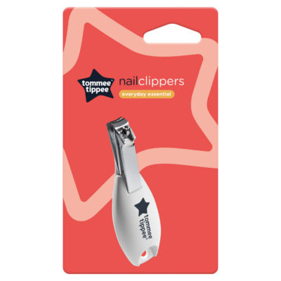 Essentials Baby Nail Clippers, Rounded Edges & Moulded Handle, 0m+ thumbnail 2