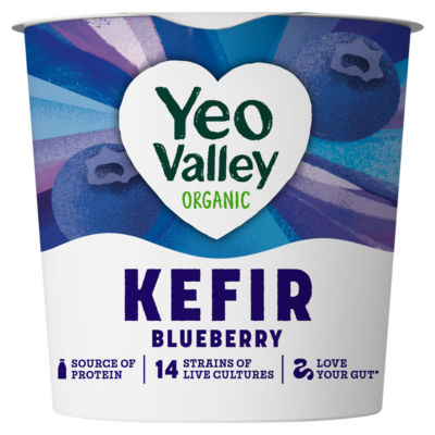 Organic Blueberry Kefir 350g thumbnail 2