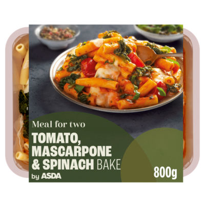 Meal for Two Tomato, Mascarpone & Spinach Bake 800g thumbnail 2