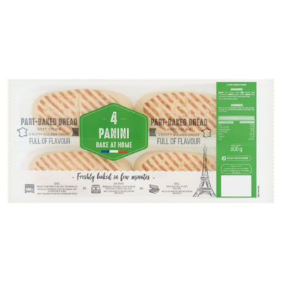 ASDA 4 Bake at Home Panini