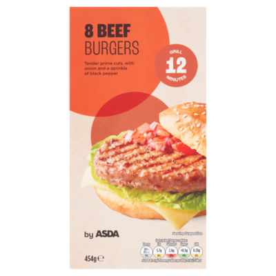 8 Beef Burgers 454g thumbnail 2