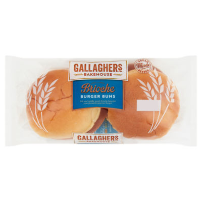 Brioche Burger Buns 240g thumbnail 2