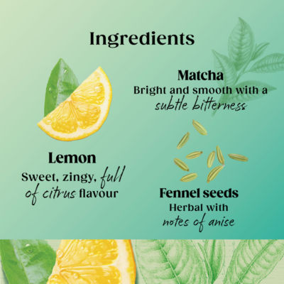 Superblends Cleanse Matcha & Green Tea 20 Tea Bags 40g thumbnail 4