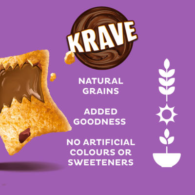 Krave Milk Chocolate Breakfast Cereal 750g thumbnail 3