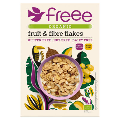FREEE Gluten Free Organic Fruit & Fibre Flakes 375g thumbnail 2