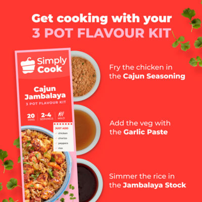 Cajun Jambalaya Recipe Kit 60g thumbnail 3
