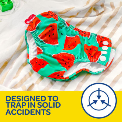 Little Swimmers Reusable Swim Nappy Size 2 - 3 5-11kg thumbnail 4