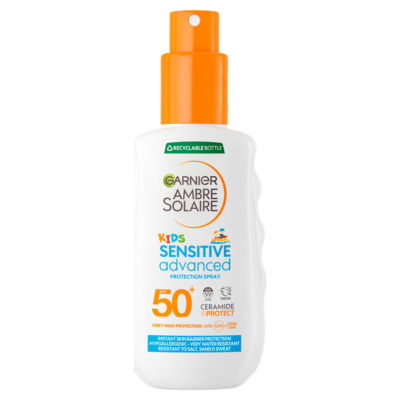 Ambre Solaire SPF 50+ Sensitive Advanced Kids Sun Cream Spray 150ml
