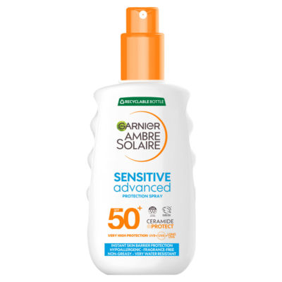 Ambre Solaire SPF 50+ Sensitive Advanced Sun Cream Spray 150ml