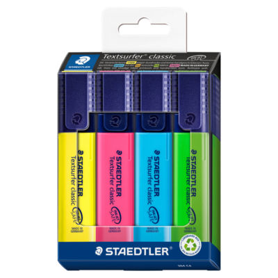 Textsurfer Highlighters - Neon (Pack of 4)