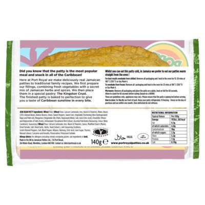 Jamaican Jerk Bean Patty 140g thumbnail 3