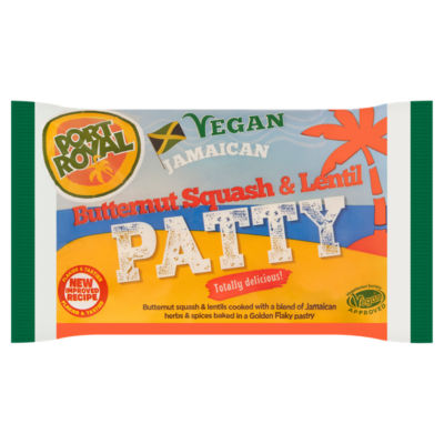 Jamaican Butternut Squash & Lentil Patty 140g thumbnail 2
