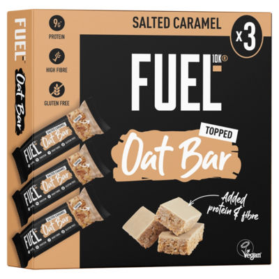 Salted Caramel Protein Cereal Oat Bars 3x45g thumbnail 2