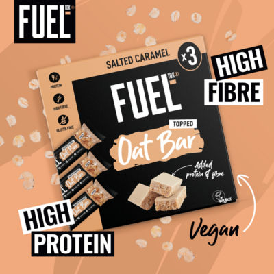 Salted Caramel Protein Cereal Oat Bars 3x45g thumbnail 3