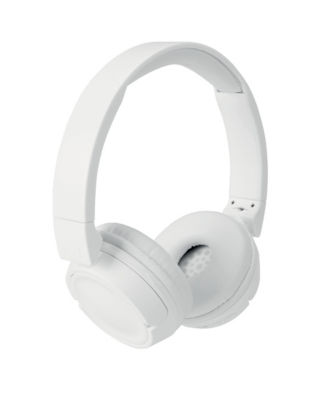 White Wireless Headphones thumbnail 2