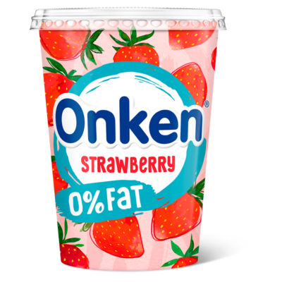 0% Fat Strawberry Yogurt 450g thumbnail 2