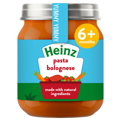 By Nature Pasta Bolognese Baby Food Jar 6+ Months 120g thumbnail 2