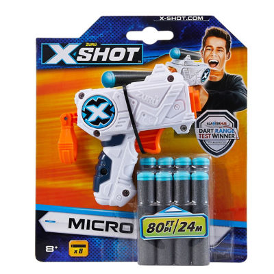 Excel Micro Foam Dart Blaster (8 Darts) (Age 8+ Years)
