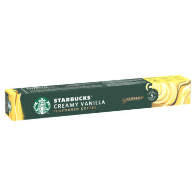 Creamy Vanilla by NESPRESSO, Blonde Roast Coffee Capsules, 53g box of 10 thumbnail 3