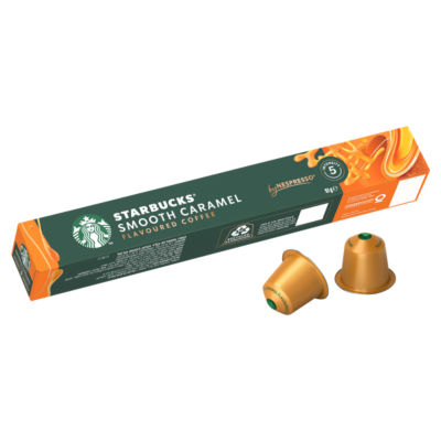 Smooth Caramel Flavoured coffee by NESPRESSO, Blonde Roast Coffee, 53g box of 10 thumbnail 3