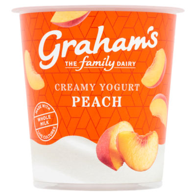 The Family Dairy Creamy Yogurt Peach 150g thumbnail 2