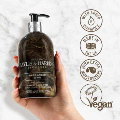 Elements Dark Amber & Fig Luxury Hand Wash 500ml thumbnail 3