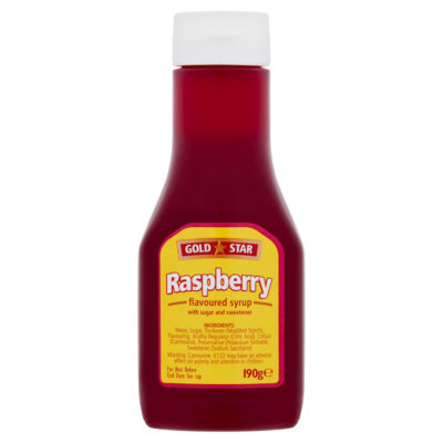 Raspberry Flavoured Syrup 190g thumbnail 2