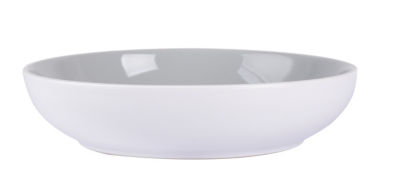 Two Tone Pasta Bowl Grey