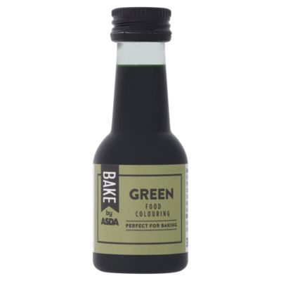 BAKE by ASDA Green Food Colouring 38ml