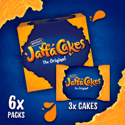Jaffa Cakes Original Chocolate Biscuits Snack Pack 6 x 3 Cakes, 198g thumbnail 3