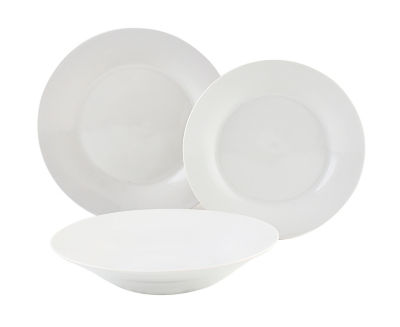White Dinner Set