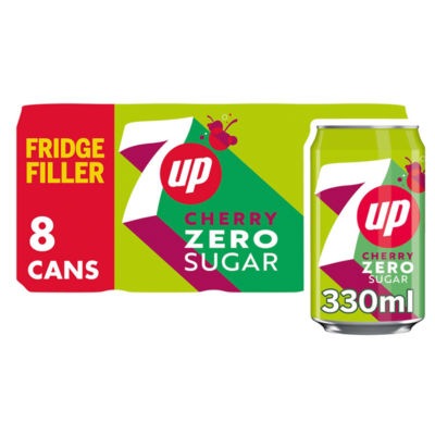Zero Sugar Free Cherry Cans 8 x 330ml thumbnail 2