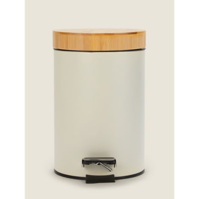 Natural 3L Pedal Bin With Bamboo Lid thumbnail 2
