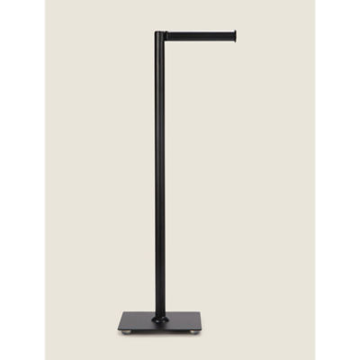 Matte Black Freestanding Toilet Roll Holder thumbnail 2