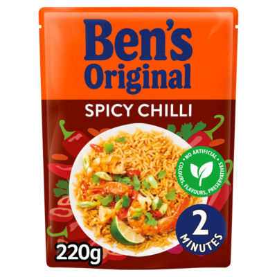Spicy Chilli Microwave Rice 220g thumbnail 2