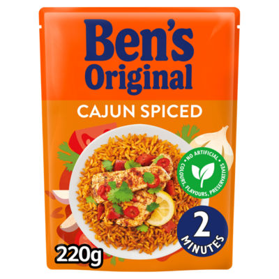 Cajun Spiced Microwave Rice 220g thumbnail 2