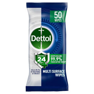 Antibacterial Multi Surface Wipes Ocean Fresh 50 Wipes
