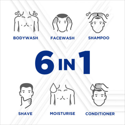 Men Skin Health Sensitive Care Shower Gel 400ml thumbnail 3