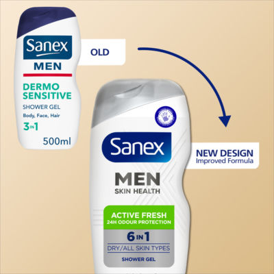 Men Skin Health Active Fresh Shower Gel 400ml thumbnail 4