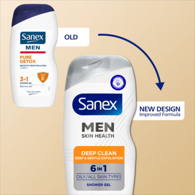 Men Skin Health Deep Clean Shower Gel 400ml thumbnail 4