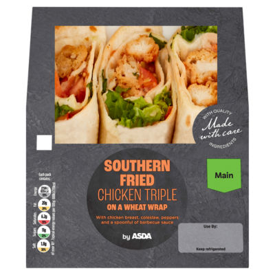 Southern Fried Chicken Triple Wrap