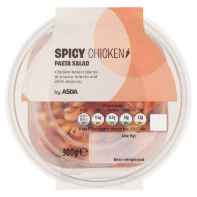 ASDA Spicy Chicken Pasta Salad 300g thumbnail 2