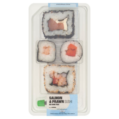 ASDA Salmon & Prawn Sushi Snack Pack thumbnail 2