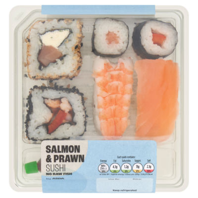 ASDA Salmon & Prawn Sushi Medium Pack thumbnail 2