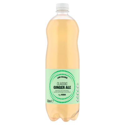 ASDA Low Calorie Ginger Ale 1 Litre