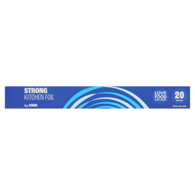 Strong Kitchen Foil 20 Metres thumbnail 2