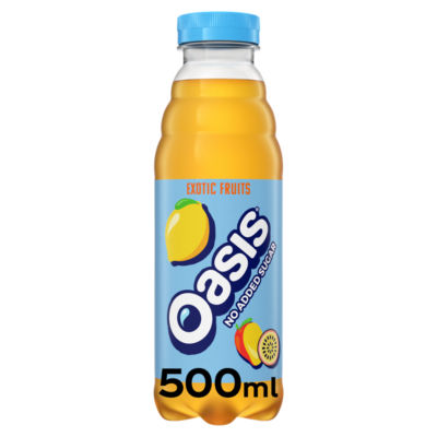 Oasis Zero Exotic Fruits 500ml